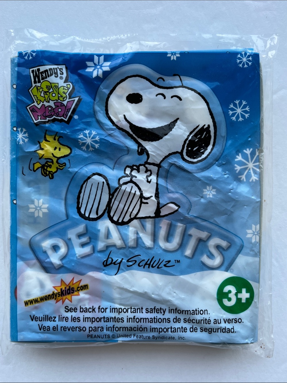 Peanuts Holiday Gift Set Wendy’s Kids Meal Activity Set Vintage